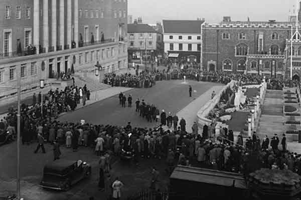 November 1938 - 
                   Armistice Day