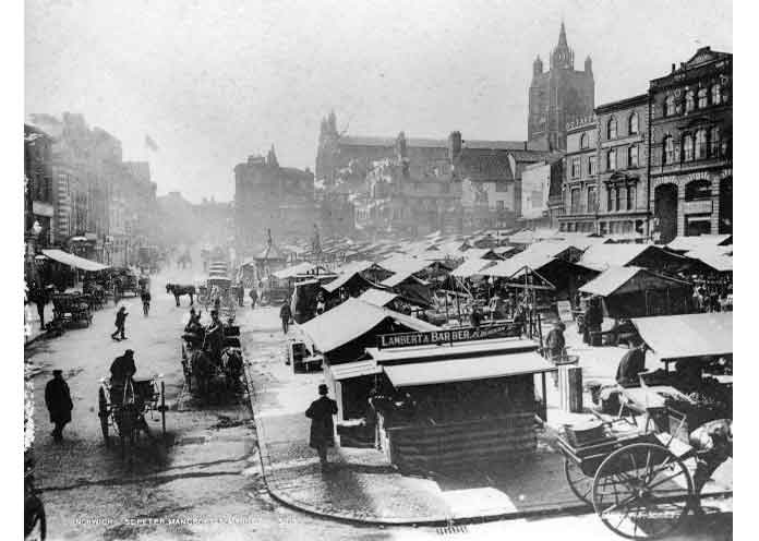 Norwich Market 1890