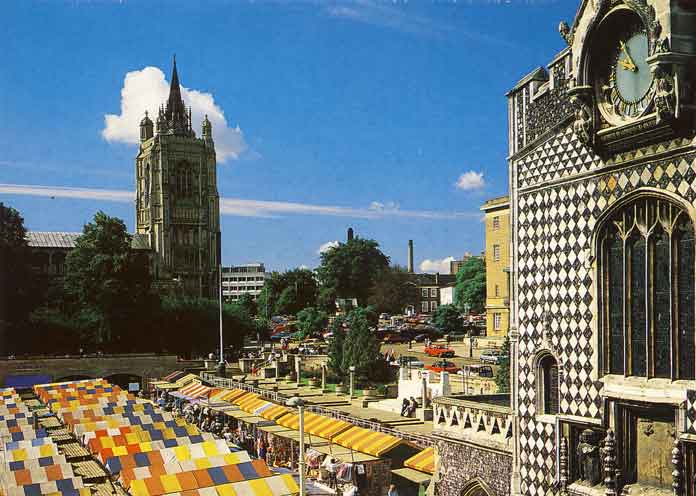 Norwich Market and Guildhall