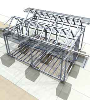 Norwich market stall framework