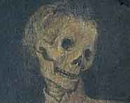 Skeleton - reproduced by kind permission of the Norfolk museum service
