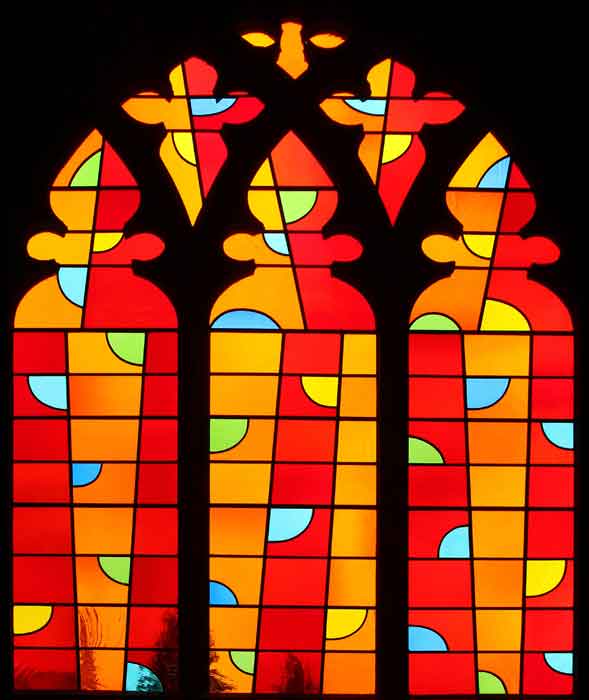 North Aisle Bay 3 window