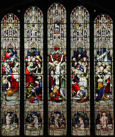 South Aisle Bay 8 window of Norwich Anglican Cathedral