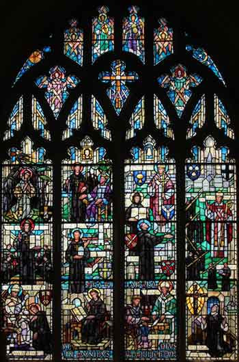 Bauchon Chapel window of Norwich Anglican Cathedral