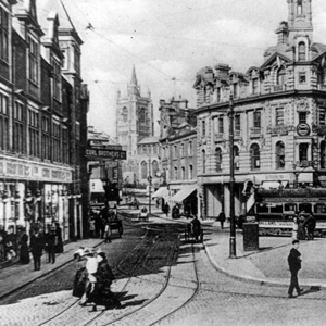 trams terminus orford place c1920