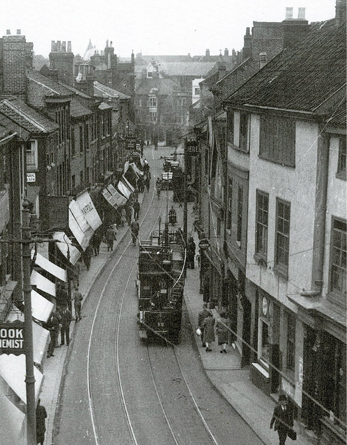 trams St Stephens c1930