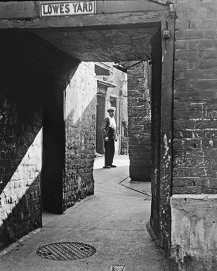 Entrance to an old Norwich Yard