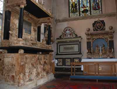 Suckling chapel interior viewview